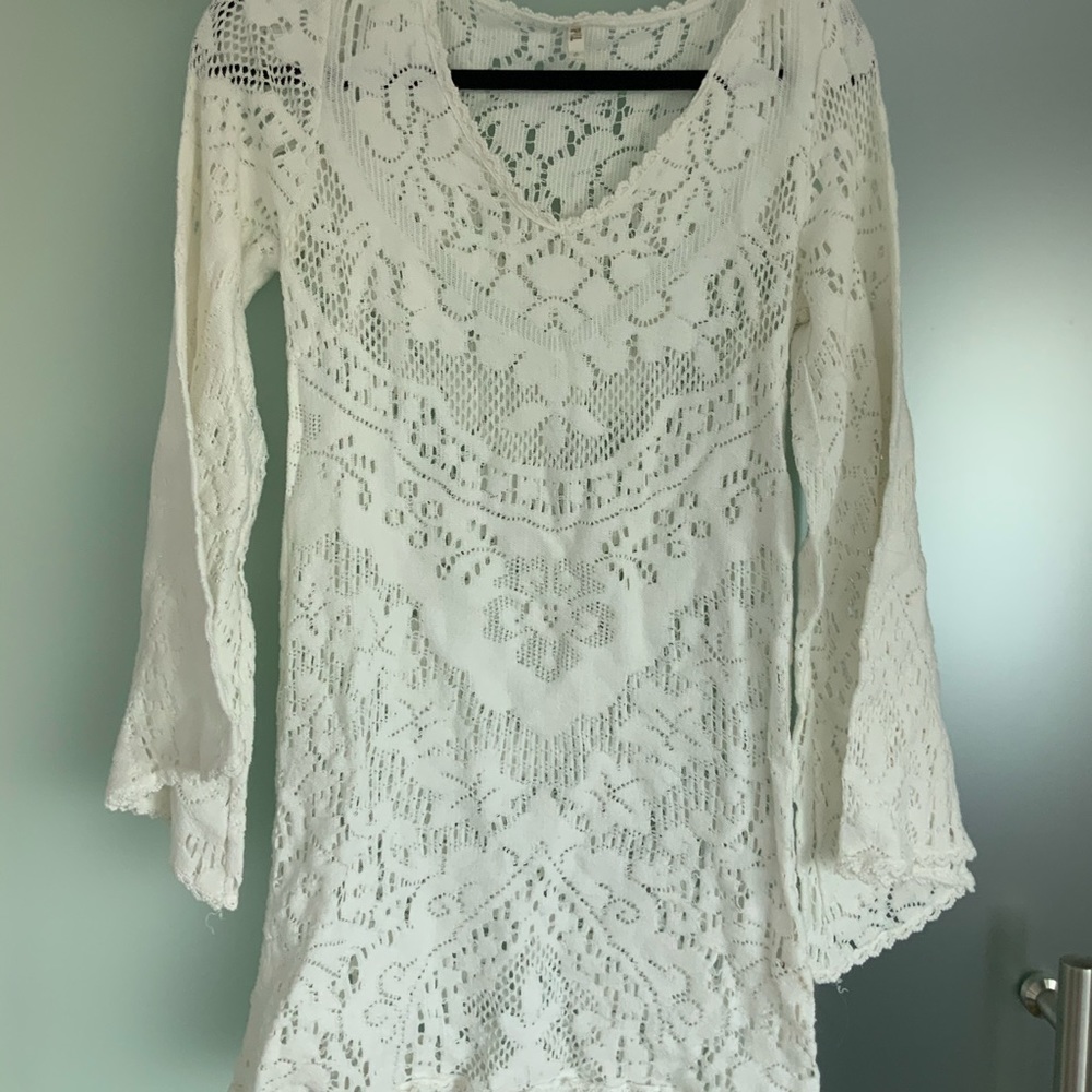 Spell Fleetwood Lace Mini Dress 8
